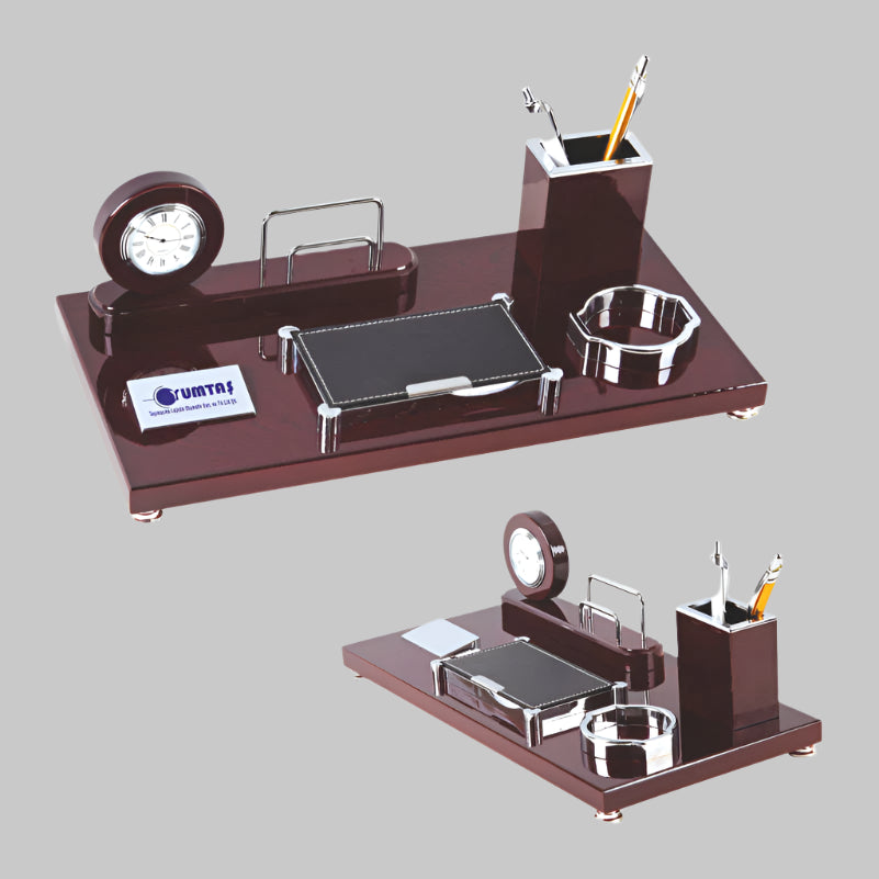 2035 Ahşap Lüks Ahşap Masa Seti