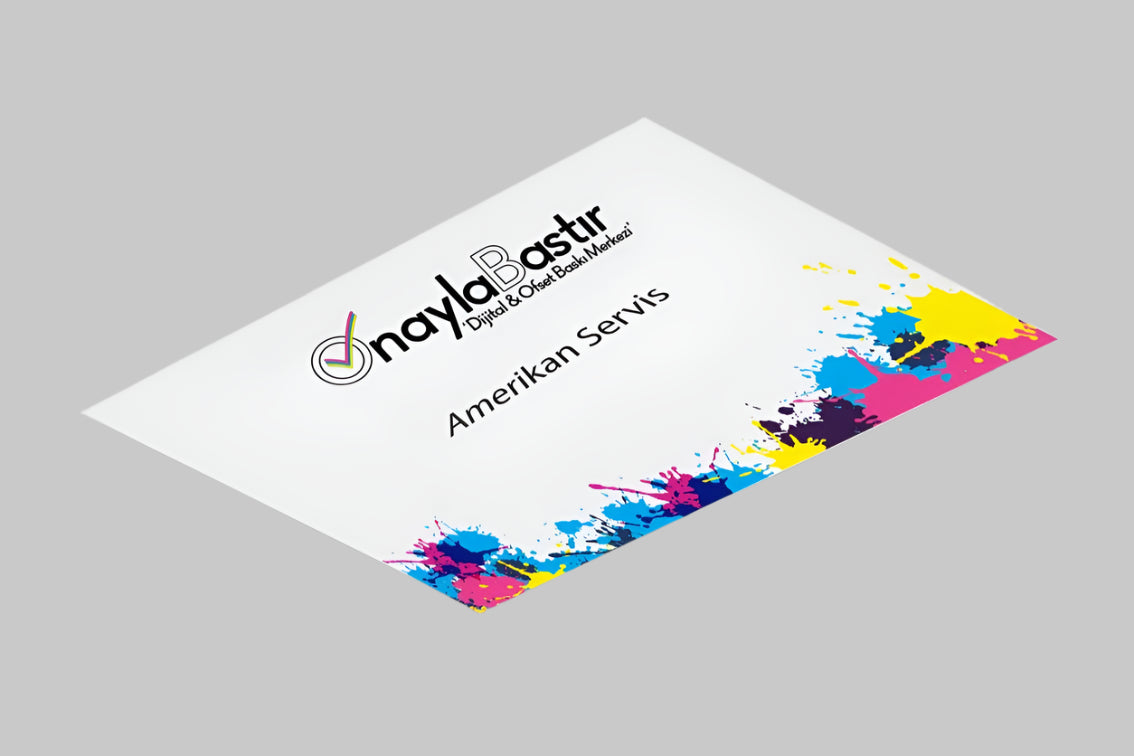 Kurumsal etkinlikler için baskılı Amerikan servisi, markanızı şık bir şekilde tanıtmak için ideal