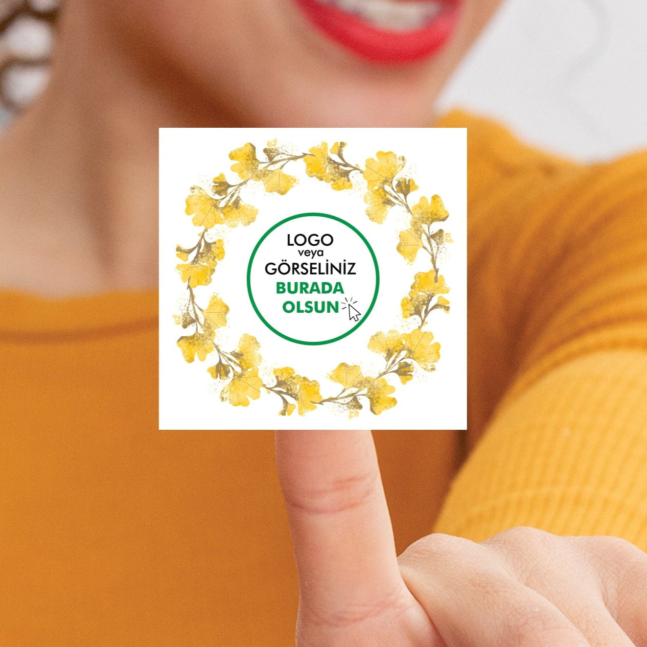 Özel Gün Sticker | Renkli Baskı - Özelleştirilebilir