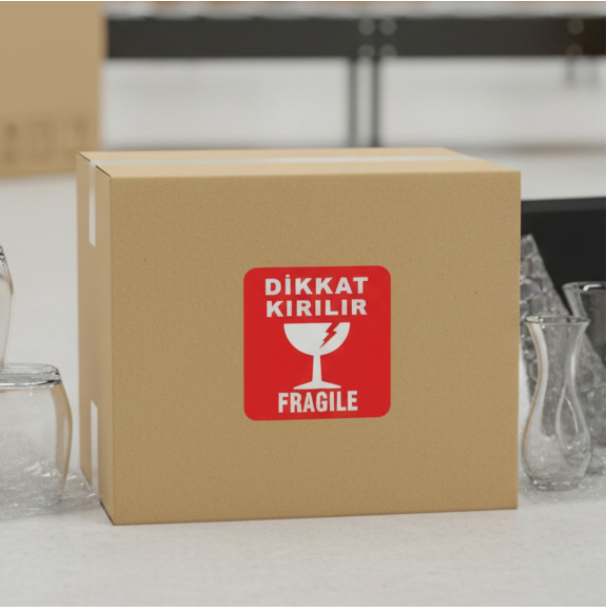 E-Ticaret - Kırılır Sticker & Etiket