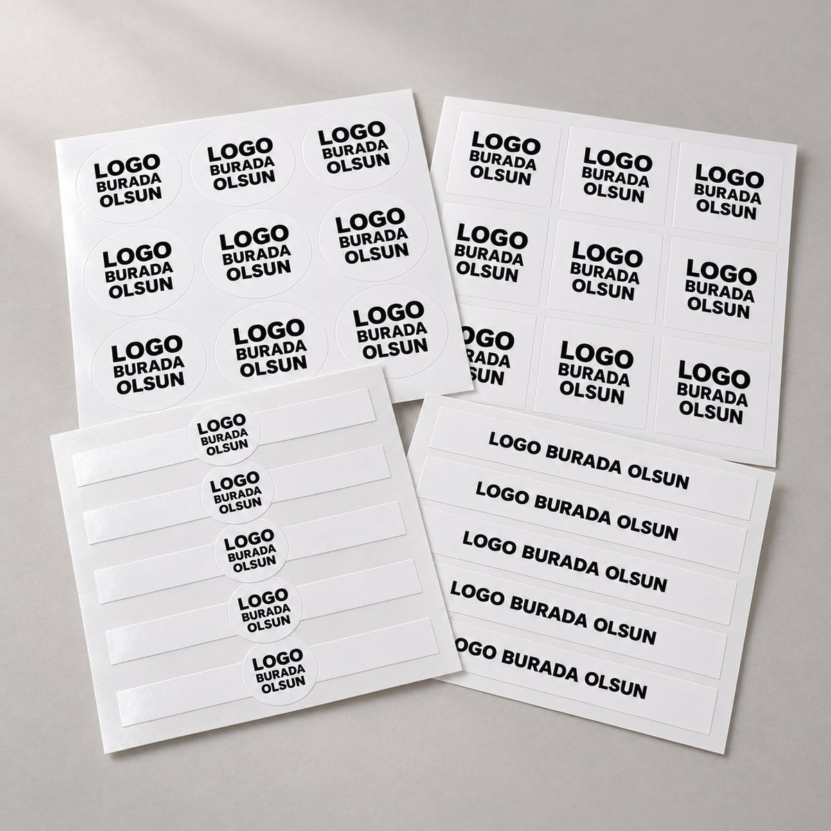 Kuşe Kağıt Sticker & Etiket koleksiyonu: Sticker ve Etiket, Sticker ve Etiket, Gıda Ambalaj Etiketi, Paket Servis Sticker