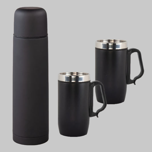 5050 Hediyelik Set - Termos / 750 Ml - Çelik Kupa / 240 Ml