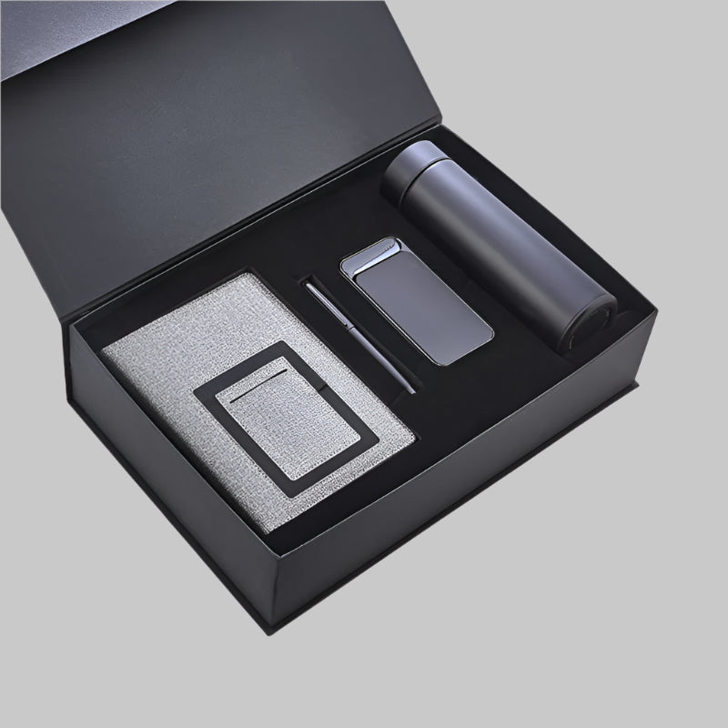 5066  Hediyelik Set - Powerbank - Defter - Kalem - Termos Seti