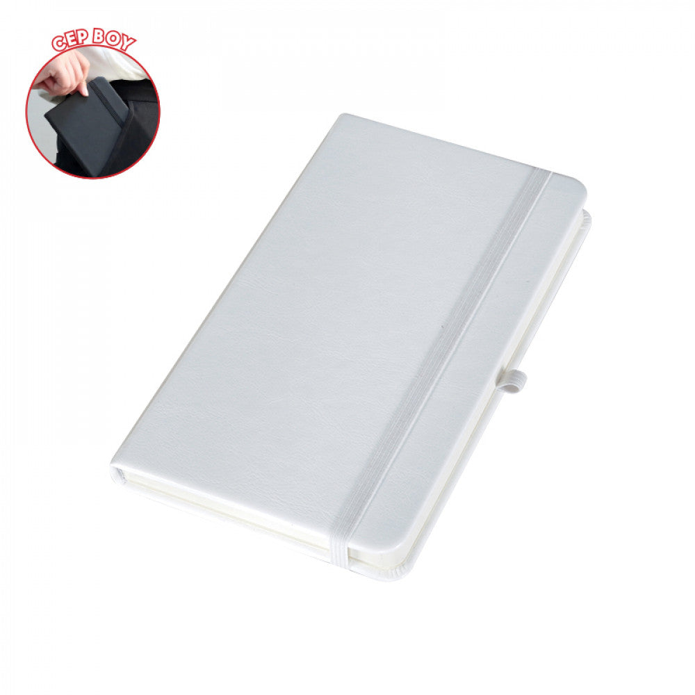 923-914 Lacivert Termo Deri Defter