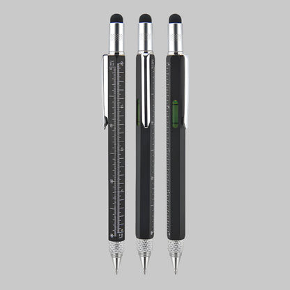 652 Metal Su Terazili - Tornavidalı Touchpen Kalem