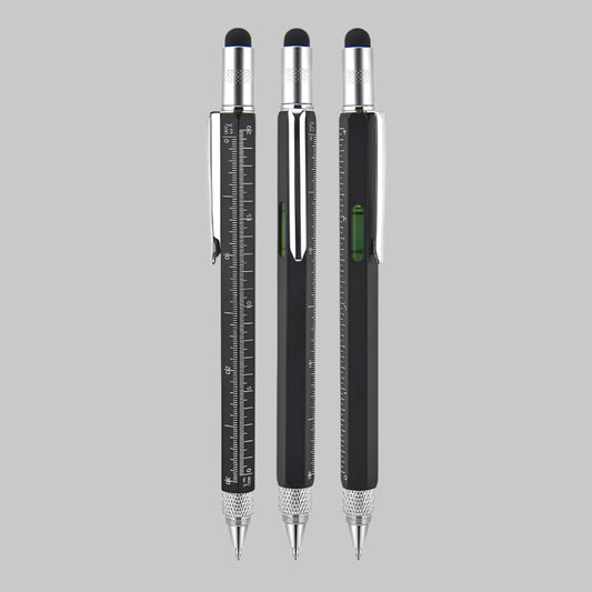 652 Metal Su Terazili - Tornavidalı Touchpen Kalem