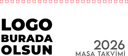 Spiralli Masa Üstü Takvimi