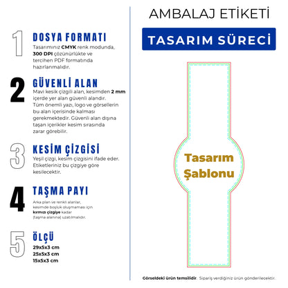 Gıda Ambalaj Etiketi | Özel Kesim & Logo Baskılı sticker