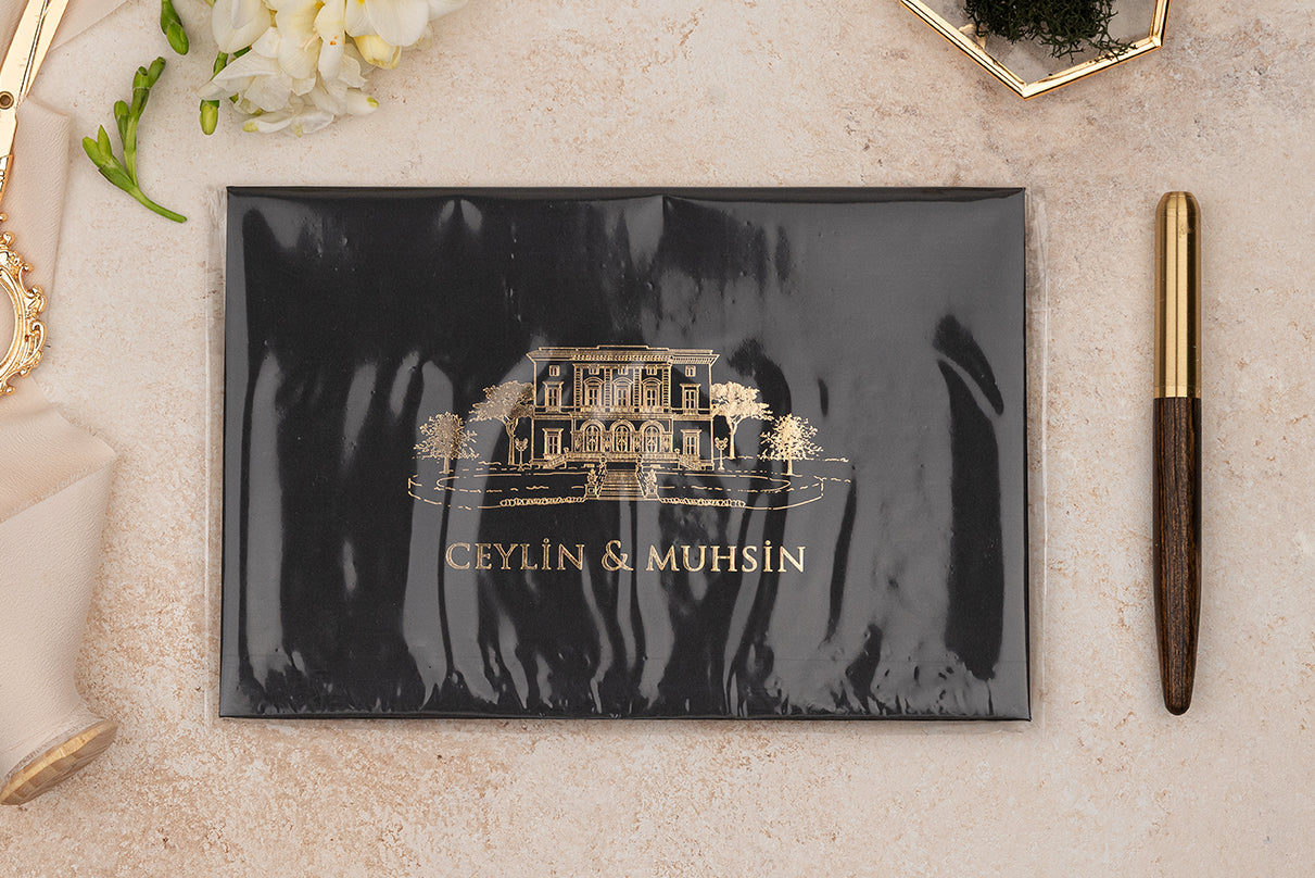 Erdem 5102 Jelatinli düğün davetiyesi detay görünüm