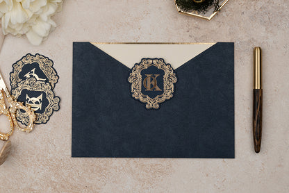 Erdem 5122 düğün davetiyesi arka yüz