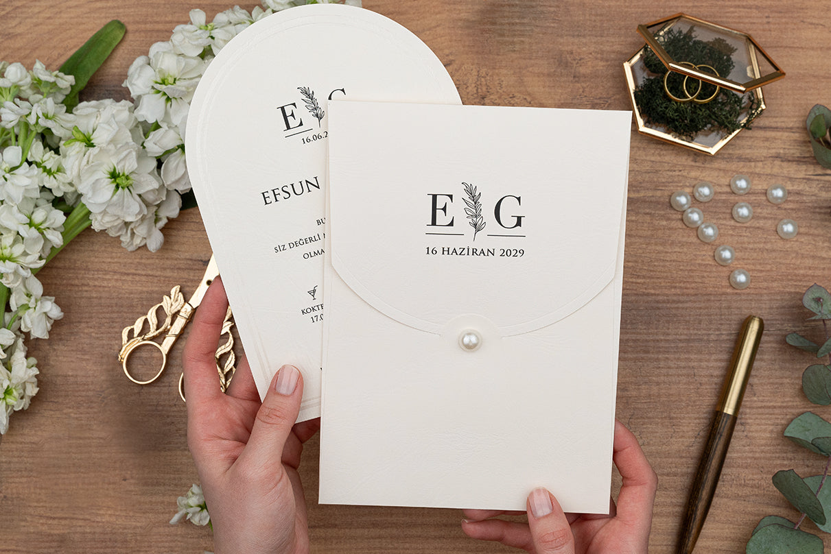 Erdem 5148 düğün davetiyesi arka yüz