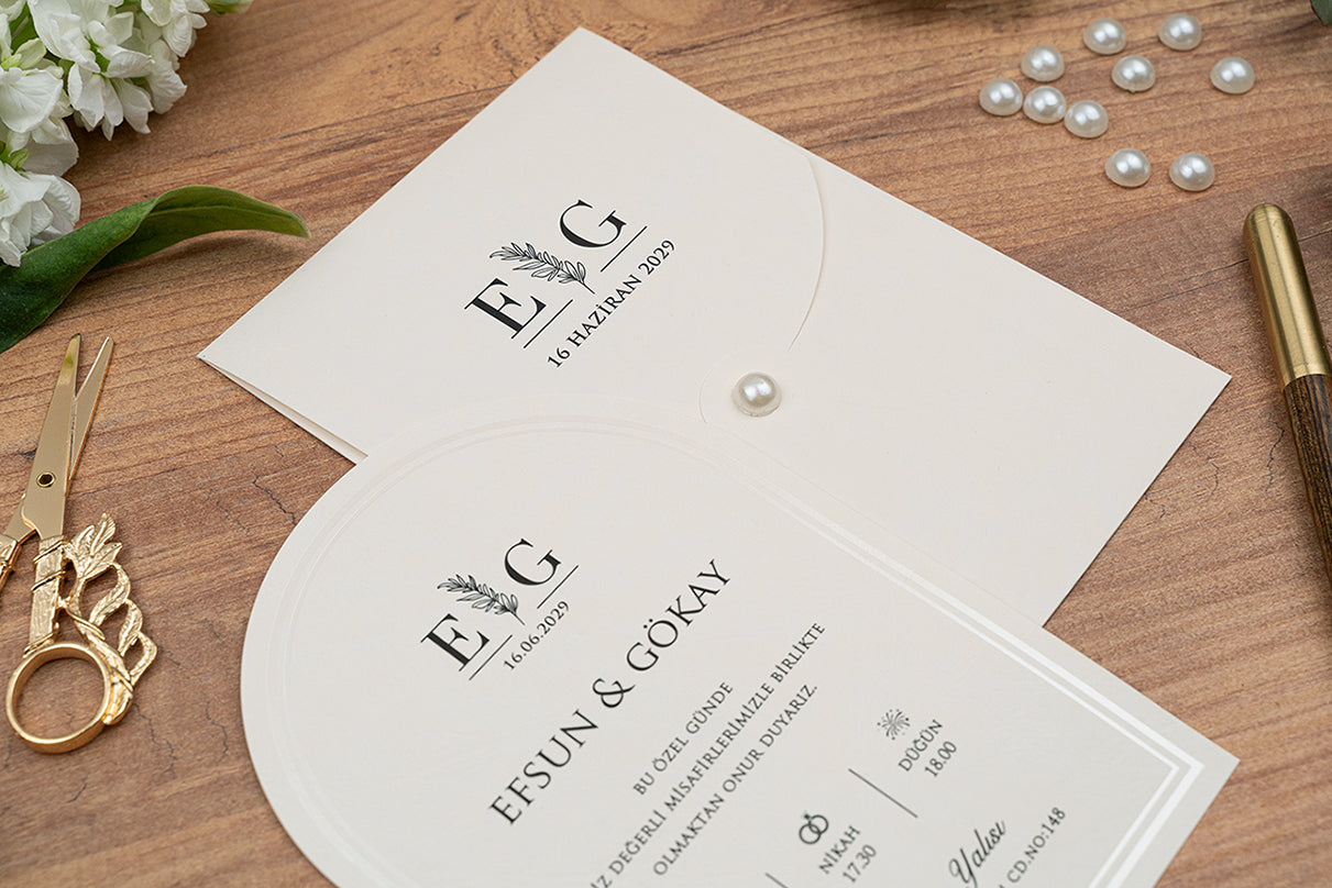 Erdem 5148 düğün davetiyesi detay görünüm