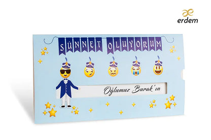 Sünnet davetiyesi 80936 ön yüz