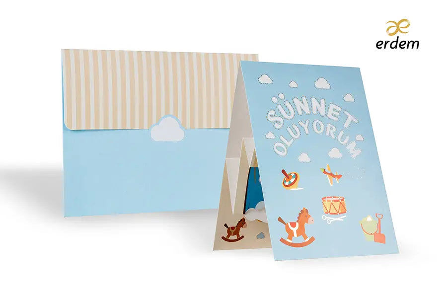 Sünnet davetiyesi 80948 ön yüz