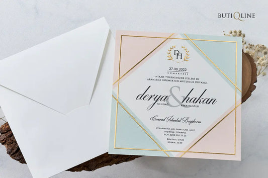 Butiqline davetiye 1135 ön yüz