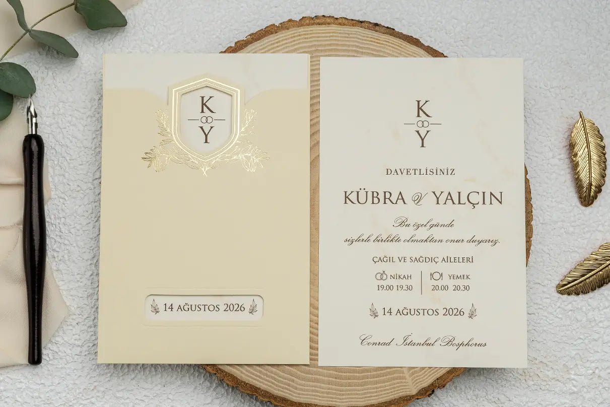 Ekonomik davetiye 9198 ön yüz