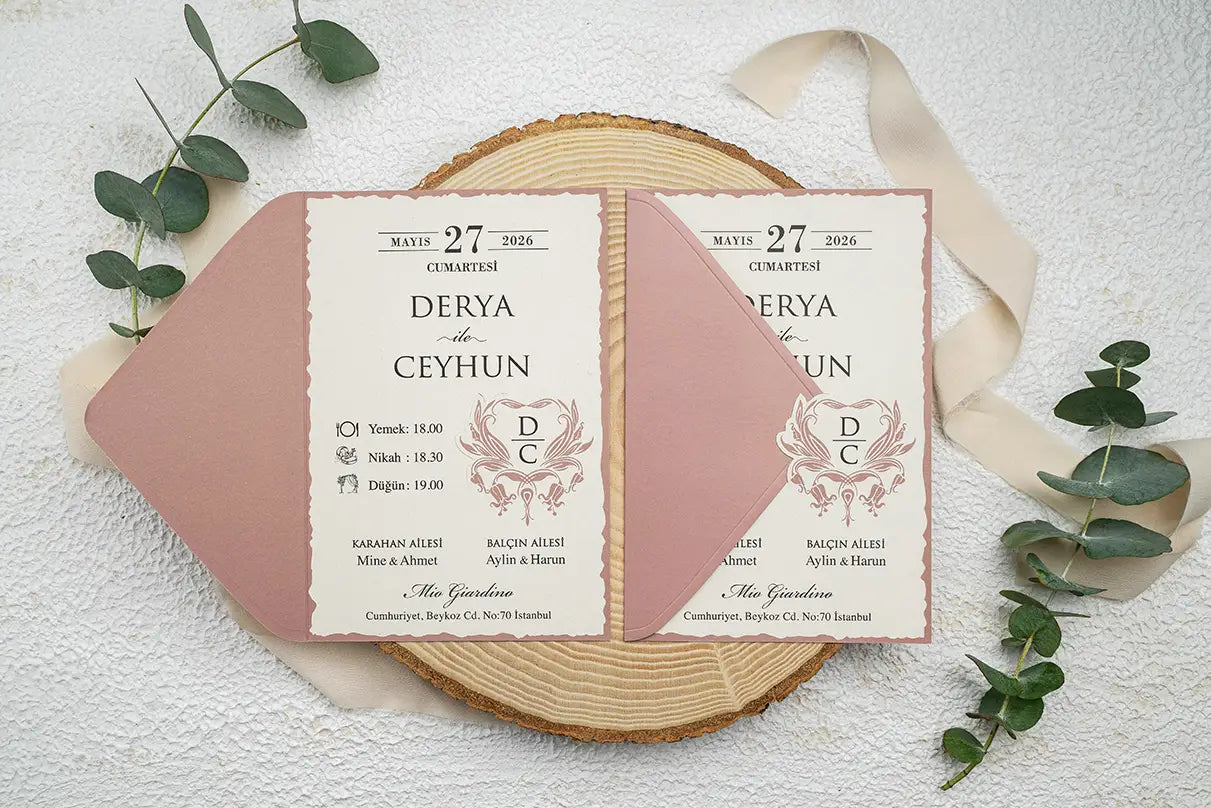 Ekonomik davetiye 9225 ön yüz
