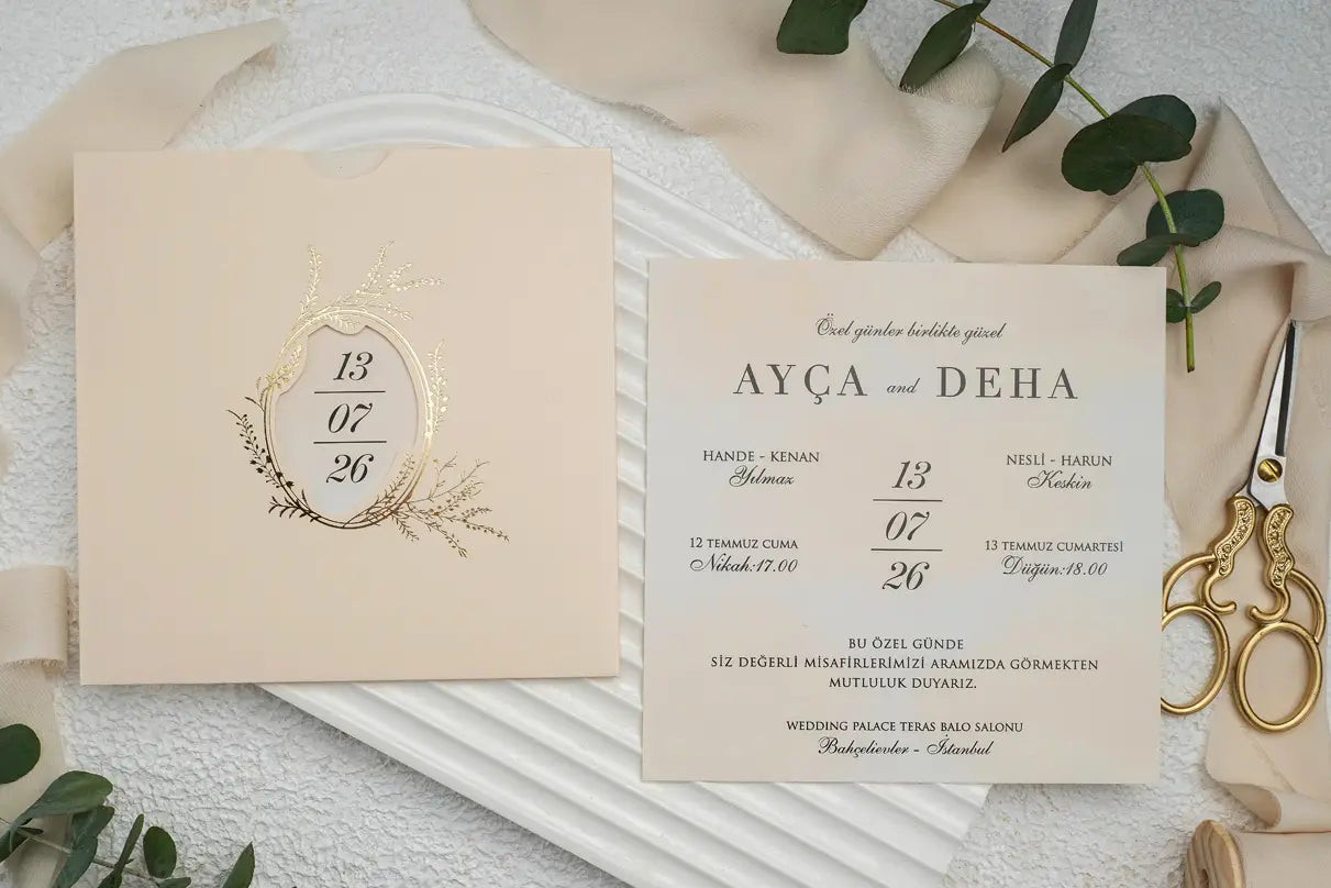 Ekonomik davetiye 9285 ön yüz
