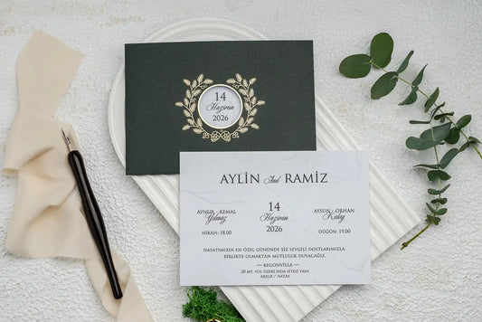 Ekonomik davetiye 9303 ön yüz