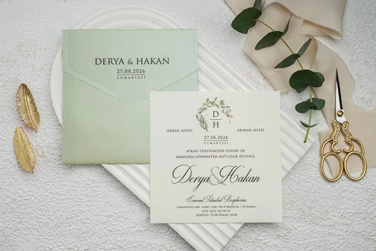 Ekonomik davetiye 9307 ön yüz