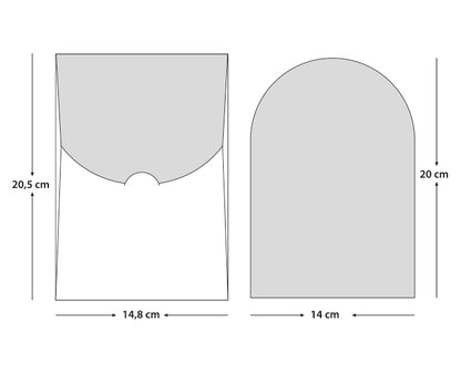Erdem 5148 düğün davetiyesi zarflı hali