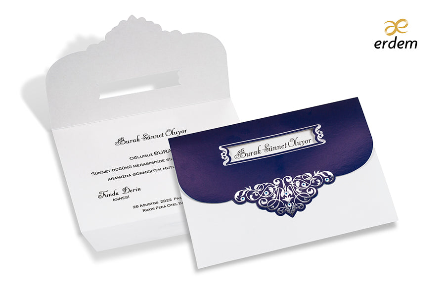 Sünnet davetiyesi 80942 arka yüz