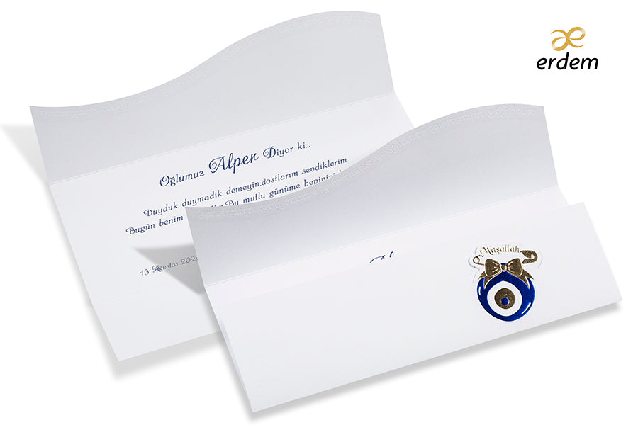 Sünnet davetiyesi 80955 arka yüz