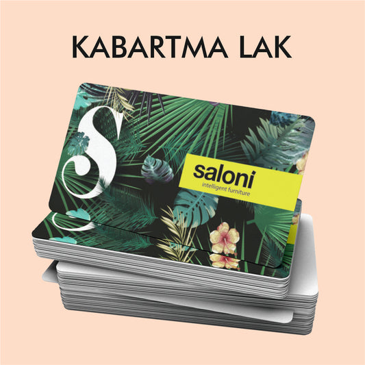 Kabartma Laklı Kartvizit