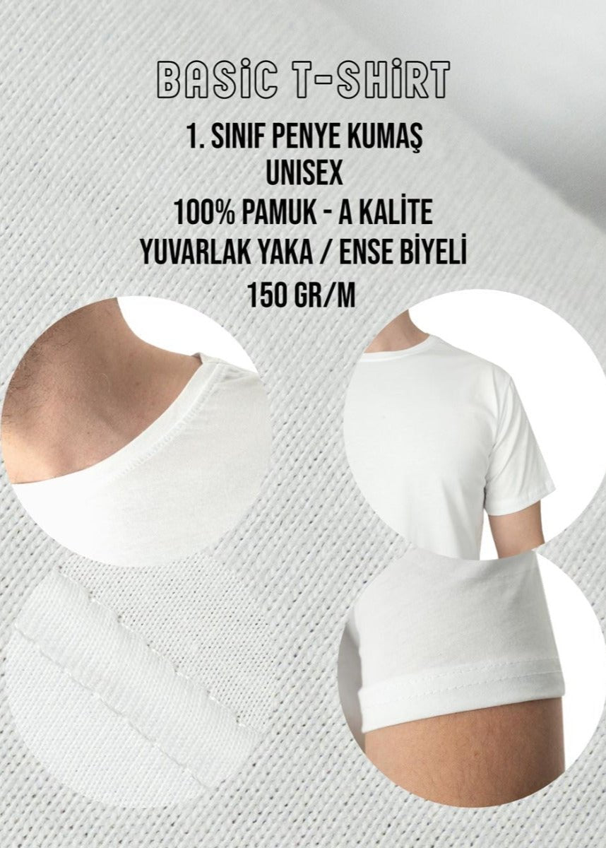  Beyaz renkli basic t-shirt, minimal logo detayı ile şık bir görünüm sunar. Hem rahat hem modern bir tarz.