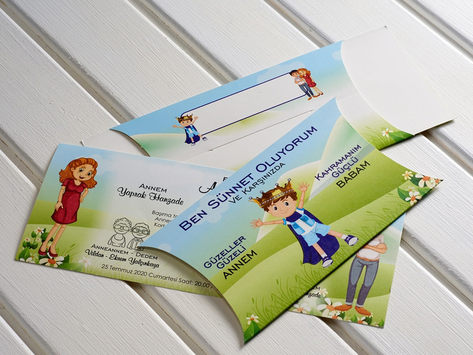 Aras Davetiye 4972 - sünnet davetiyesi 3