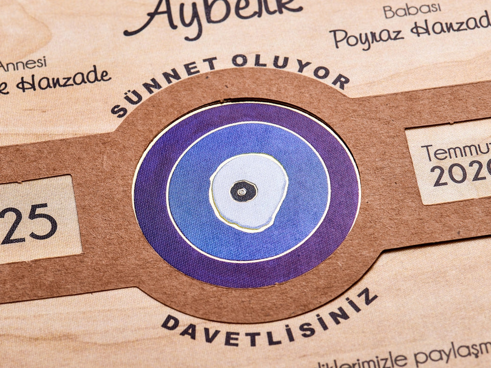 Aras Davetiye 4997 - sünnet davetiyesi 2