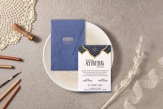 Aras Davetiye 5013 - sünnet davetiyesi 1
