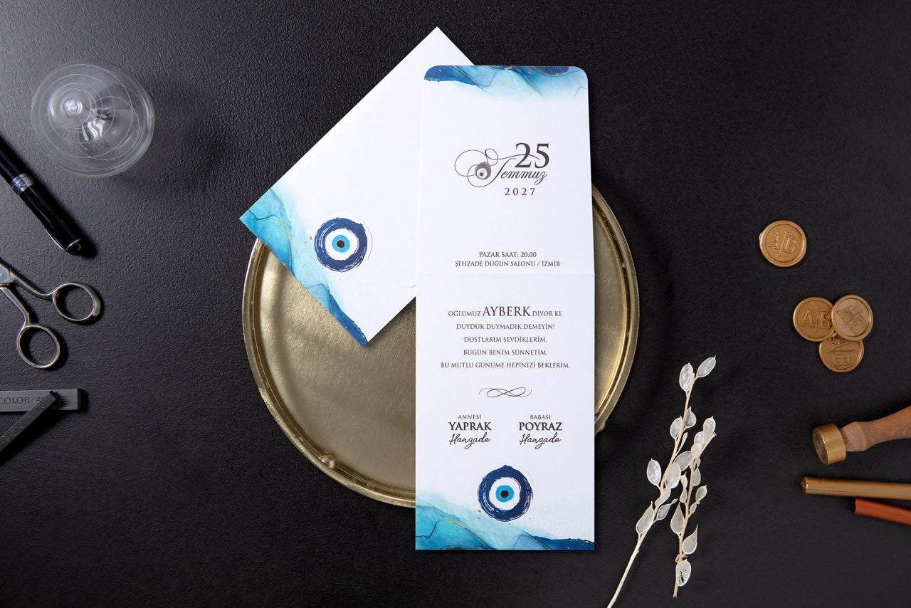 Aras Davetiye 5016 - sünnet davetiyesi 2