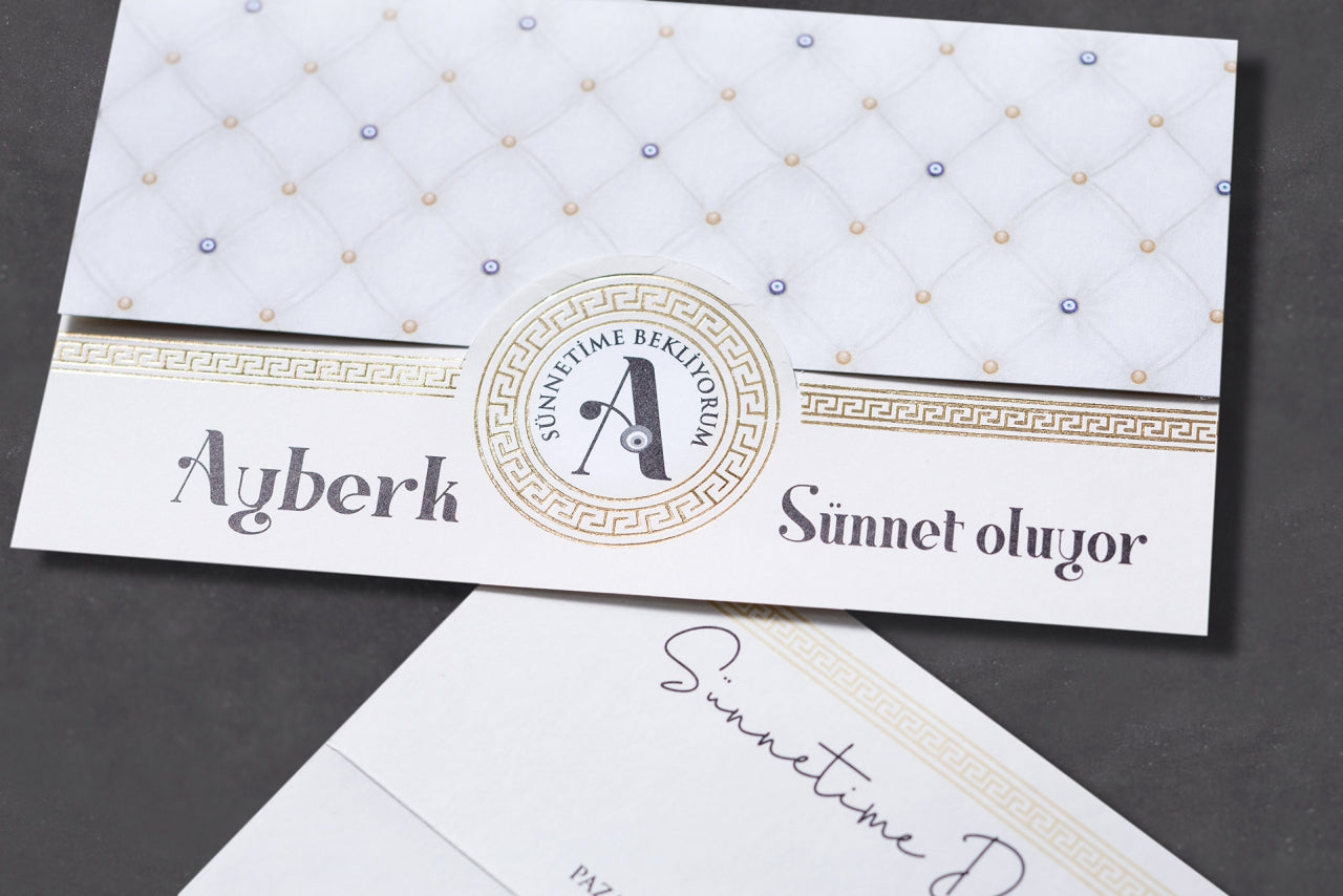 Aras Davetiye 5019 - sünnet davetiyesi 4