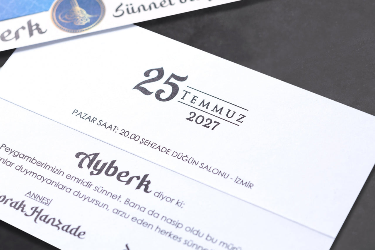 Aras Davetiye 5024 - sünnet davetiyesi 4