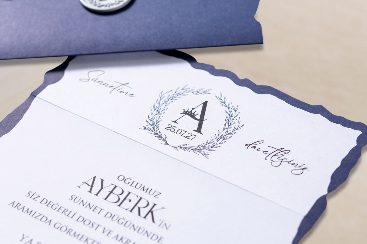 Aras Davetiye 5027 - sünnet davetiyesi 4