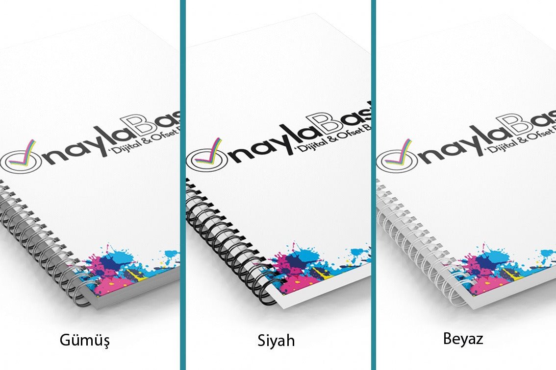 Baskılı Defter Tasarımı ve Üretimi | Defter Baskı Fiyatları ve Seçenek ...