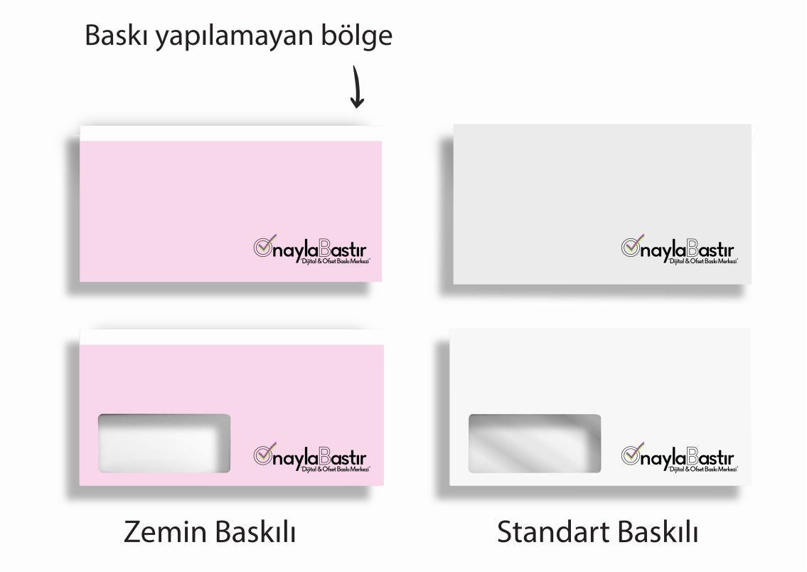 Özel tasarım baskılı diplomat zarf, markanızı etkili bir şekilde tanıtmak için ideal.
