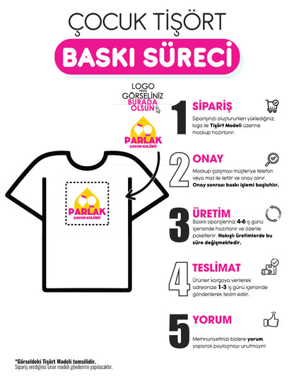 Baskılı Sweatshirt - 3 İplik, Şardonsuz (Özelleştirilebilir)