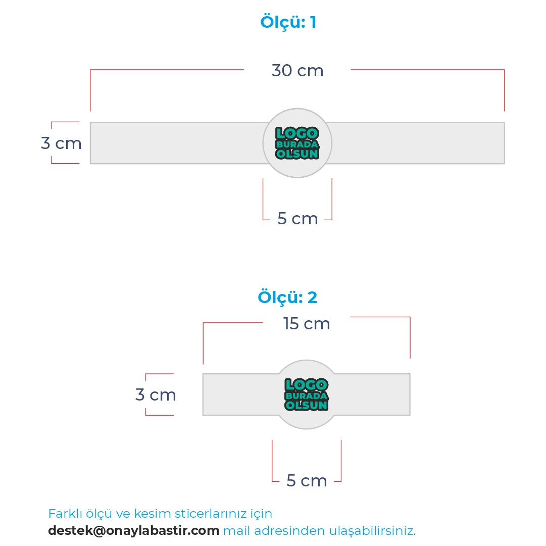 Gıda Ambalaj Etiketi | Özel Kesim & Logo Baskılı sticker