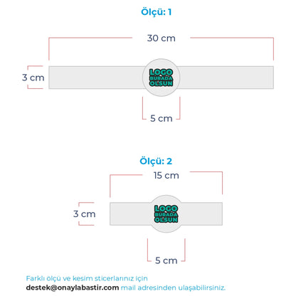Gıda Ambalaj Etiketi | Özel Kesim & Logo Baskılı sticker