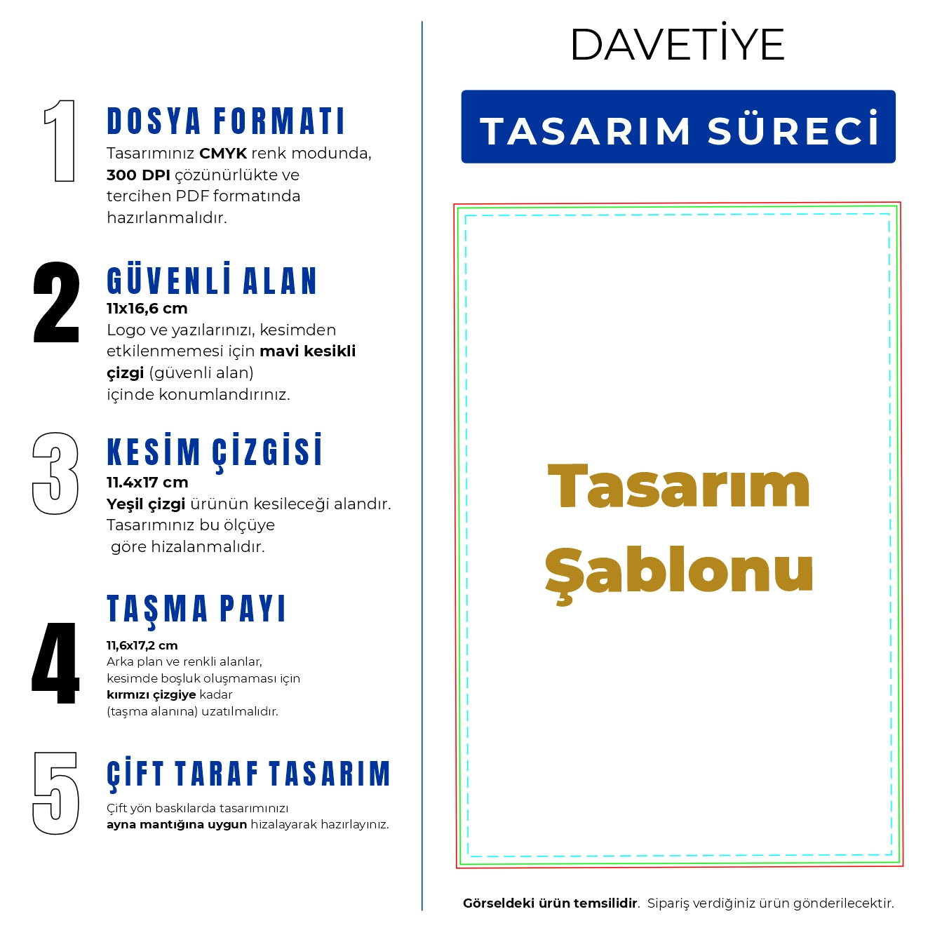 Davetiye  -  Özel Tasarım Baskılı - Görünüm 11 | onaylabastir