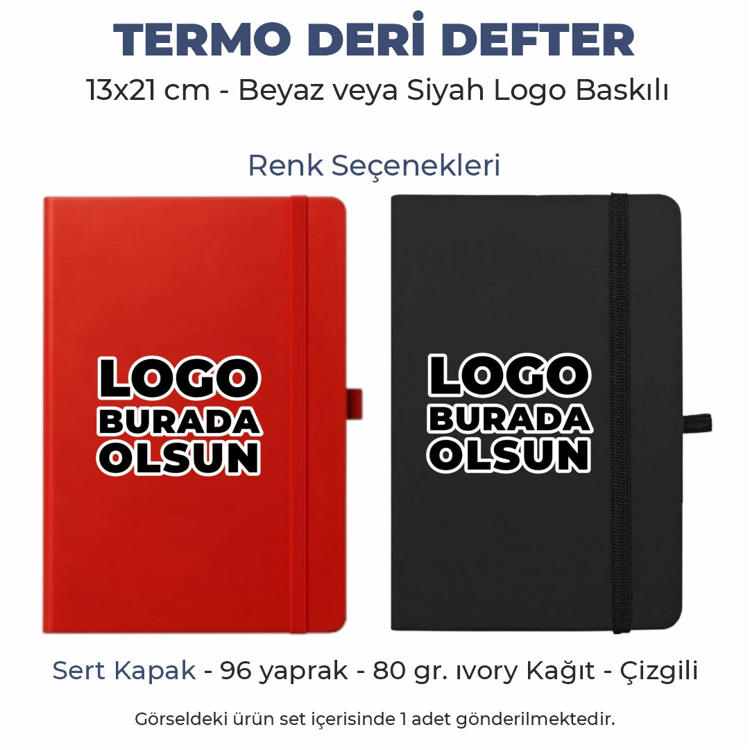Kurumsal Yeni Yıl Hediyeleri – Ham Bez Çanta, Termos, Kalem ve Termo Deri Defter