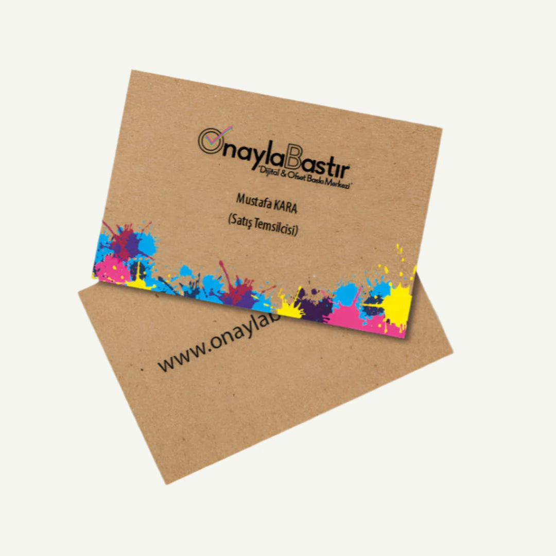 Esmer kartvizit baskı