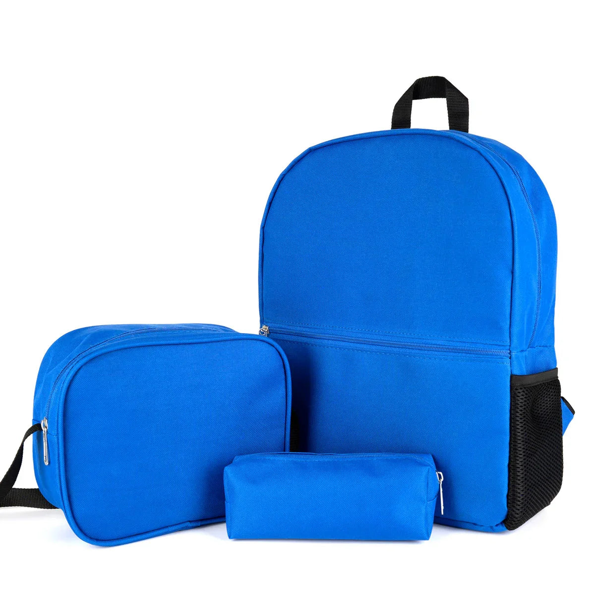 Mavi okul çanta seti — sırt çantası