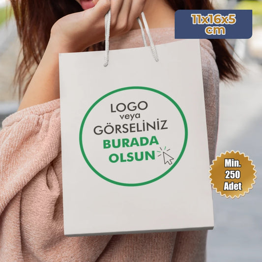 Karton Çanta - Dikey - 11x16x5cm