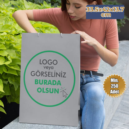 Karton Çanta - Dikey - 33.5x42x13.7 cm