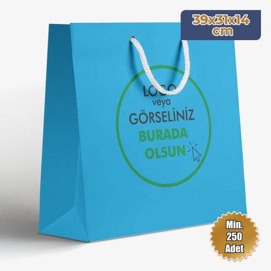 Karton Çanta - Yatay - 39x31x14 cm