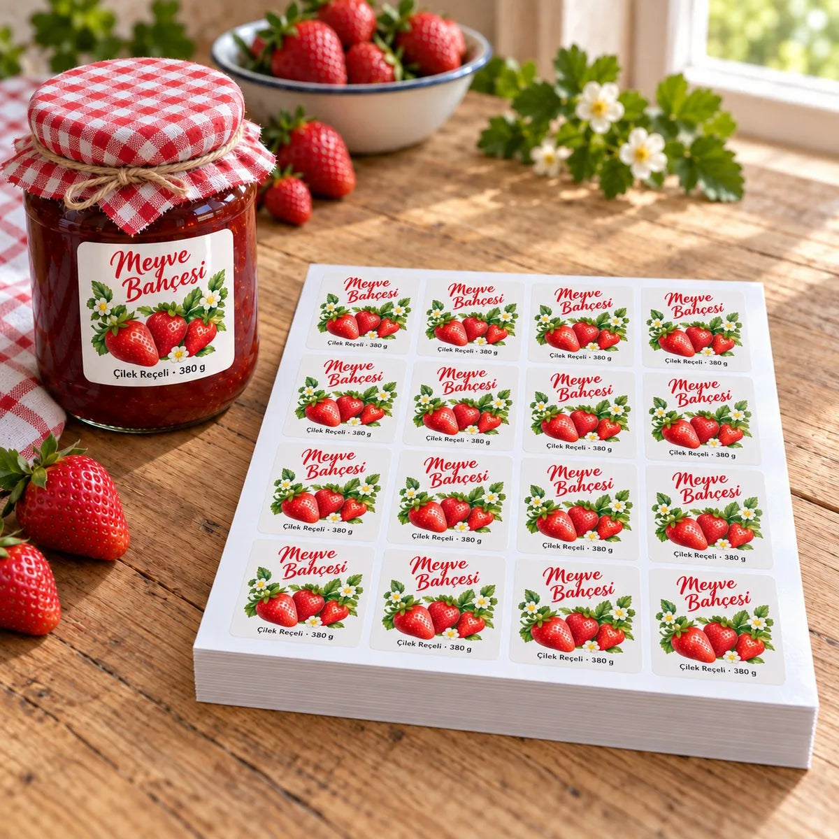 Kuşe sticker teslim şekli: sipariş elinize böyle ulaşır
