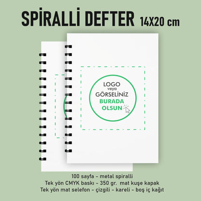 Toplantı Seti: Çanta, Kalem, Bloknot, Spiralli Defter | Logo Baskılı